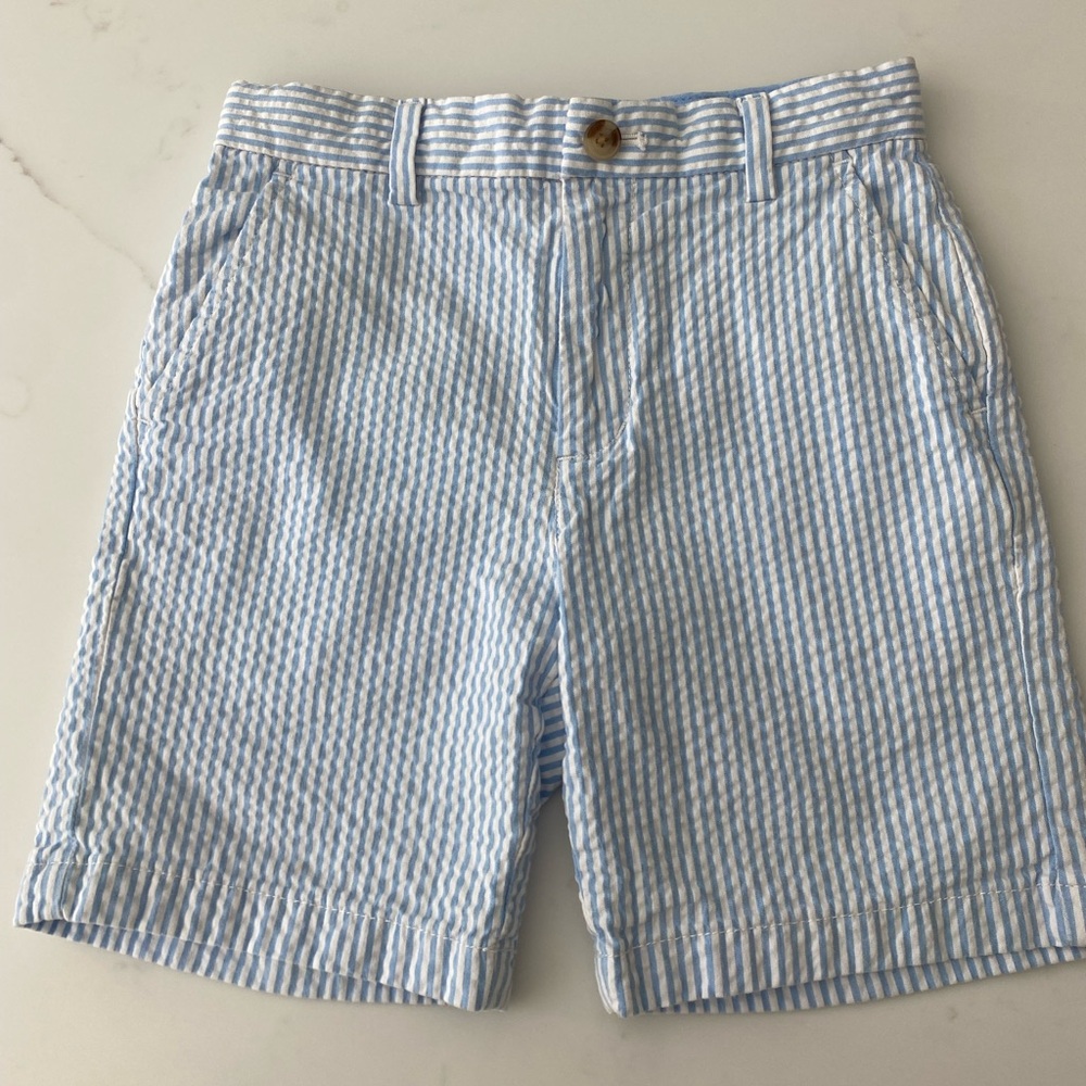 Vineyard Vines Boys Seersucker Shorts
